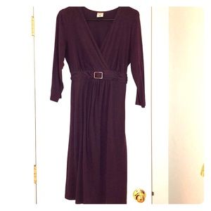 Plum Motherhood Dress
